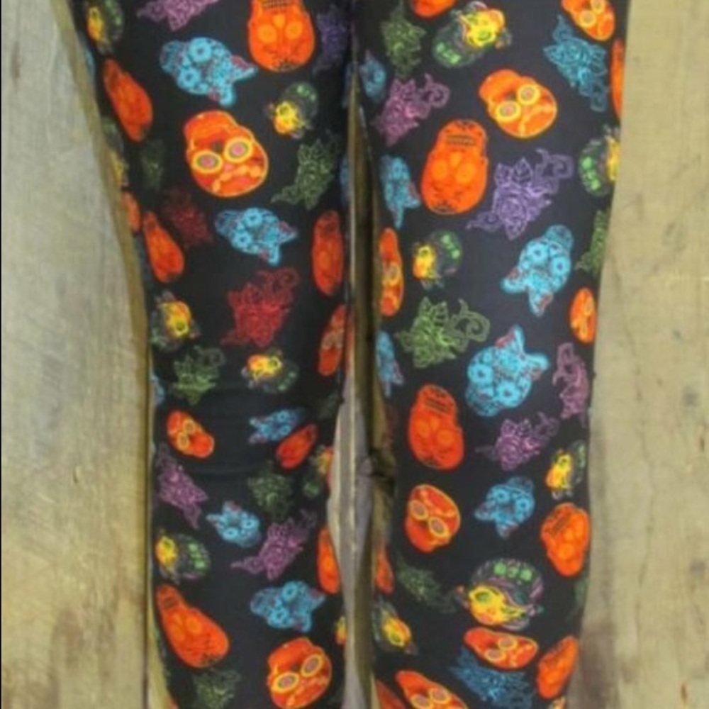 Day of the Dead Leggings